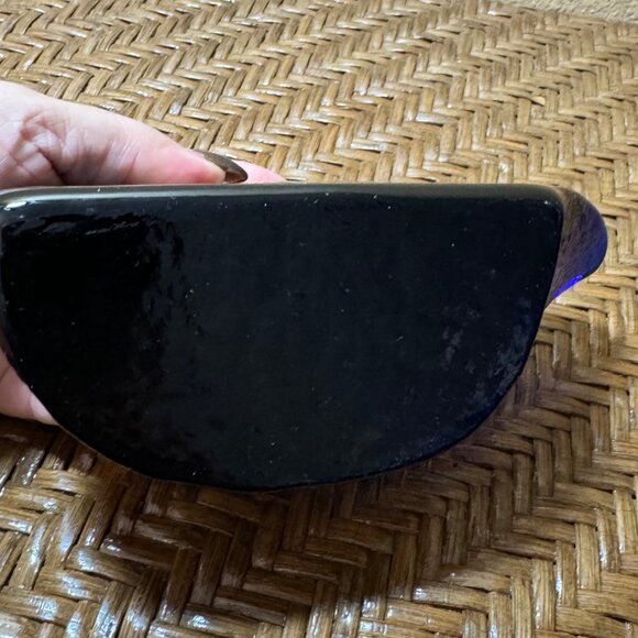 Blenko Handmade Blue Glass Duck Paperweight - Picture 8 of 10